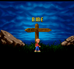 The Pagemaster screenshot 2 for Super Nintendo